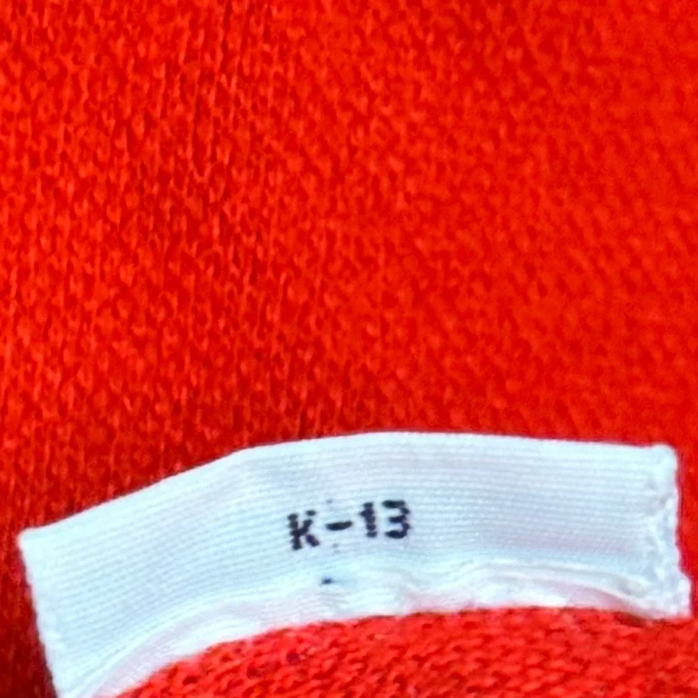 POLO SPORT Ralph Lauren Mid-90s Red Quarter-Zip Fleece Pullover Sweater Sz XL